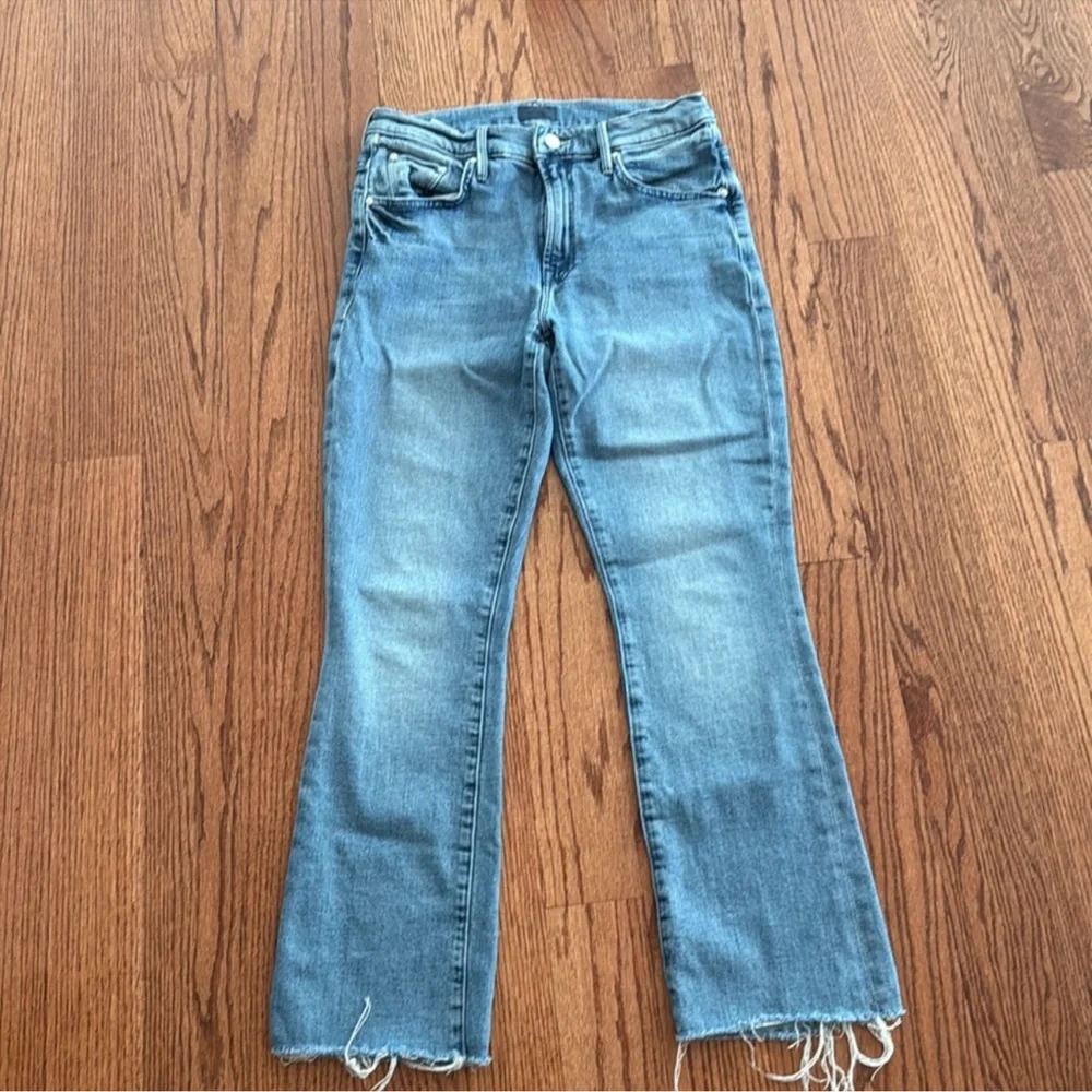 MOTHER Blue Denim Jeans - Picture 2 of 6